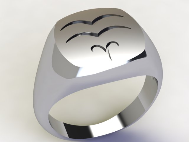 Anello Acquario / Ariete in Argento 925