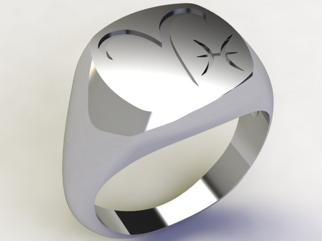 Anello Ariete / Pesci Argento 925