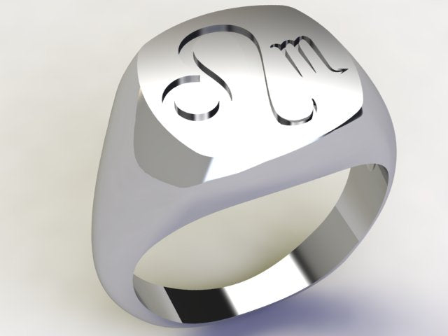 Anello Leone / Scorpione Argento 925