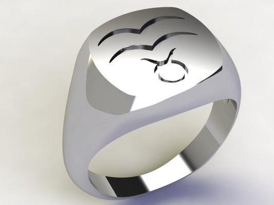 Anello Acquario / Toro Argento 925