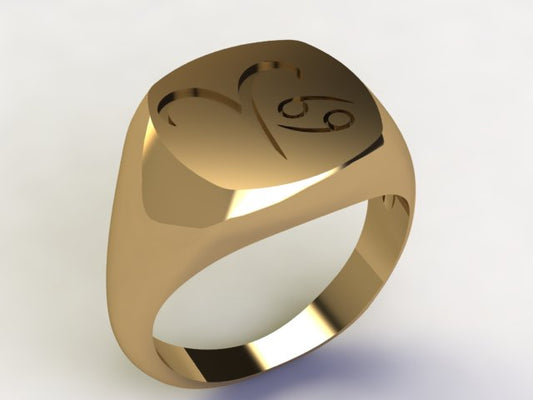 Anello Ariete / Cancro 9k