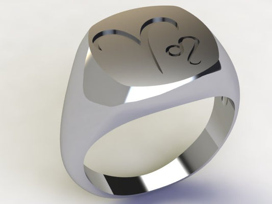 Anello Ariete / Leone Argento 925