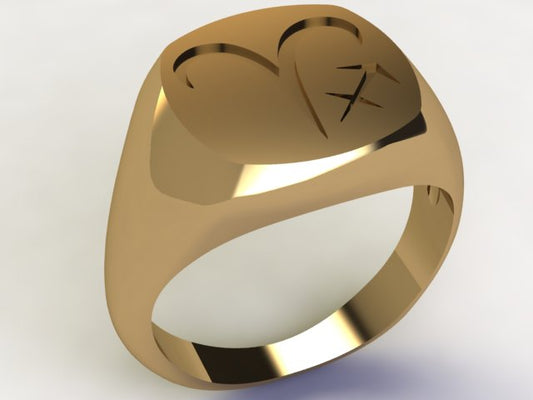 Anello Ariete / Sagittario Oro 18k