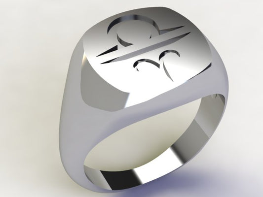 Anello Bilancia / Ariete Argento 925