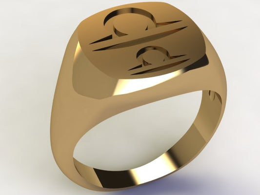 Anello Bilancia / Bilancia Oro 18k