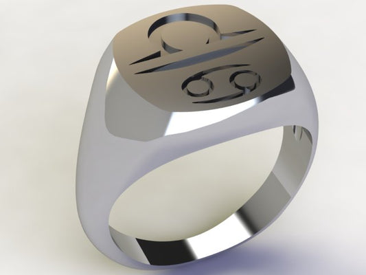 Anello Bilancia / Cancro Argento 925