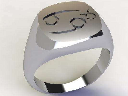 Anello Cancro / Toro Argento 925