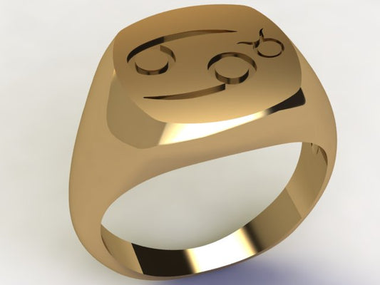 Anello Cancro / Toro Oro 18k