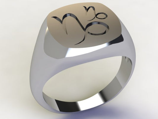 Anello Capricorno / Capricorno Argento 925