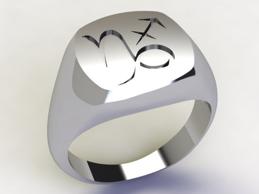 Anello Capricorno / Sagittario Argento 925