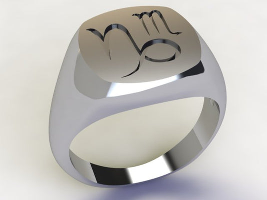 Anello Capricorno / Scorpione Argento 925