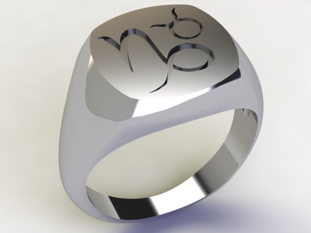 Anello Capricorno / Toro Argento 925