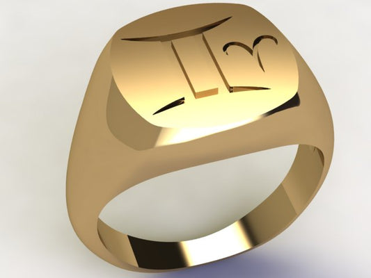 Anello Gemelli / Ariete Oro 18k