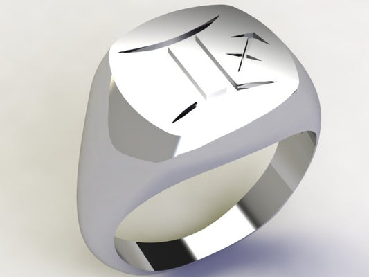 Anello Gemelli / Sagittario Argento 925