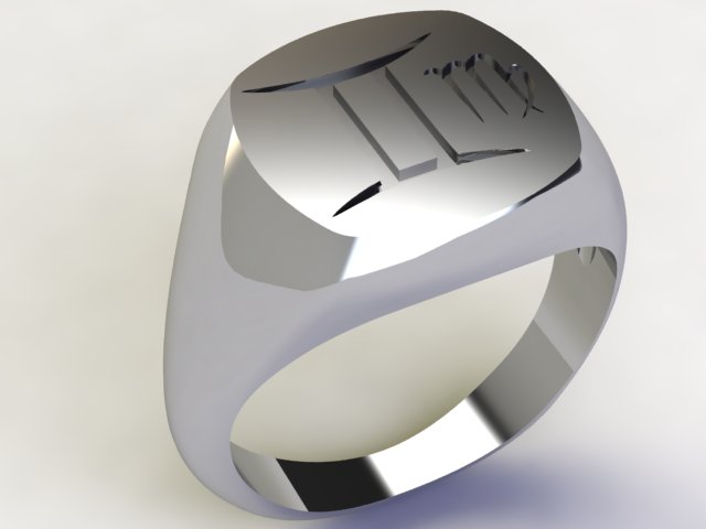 Anello Gemelli / Vergine Argento 925