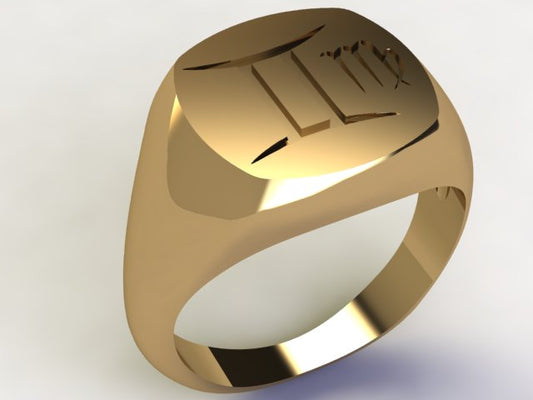Anello Gemelli / Vergine Oro 9k