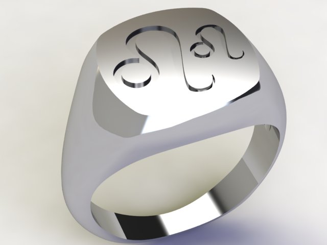 Anello Leone / Leone argento 925