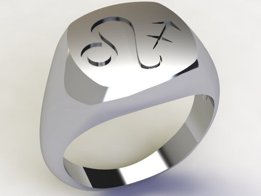 Anello Leone / Sagittario Argento 925