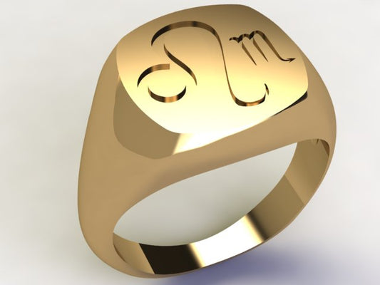 Anello Leone / Scorpione Oro 18k