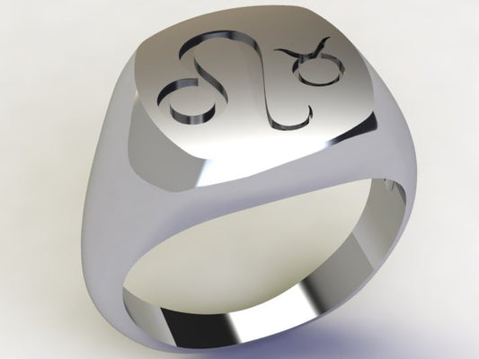 Anello Leone / Toro Argento 925