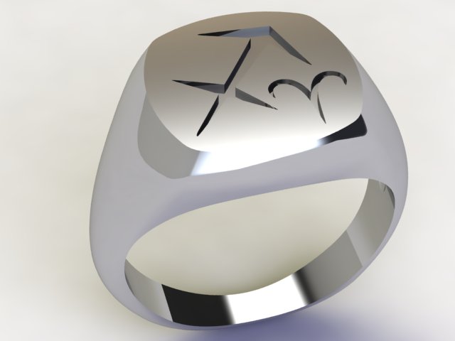 Anello Sagittario / Ariete Argento 925