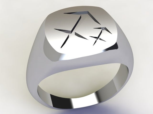 Anello Sagittario / Sagittario Argento 925