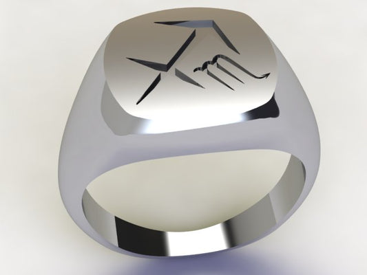 Anello Sagittario / Scorpione Argento 925