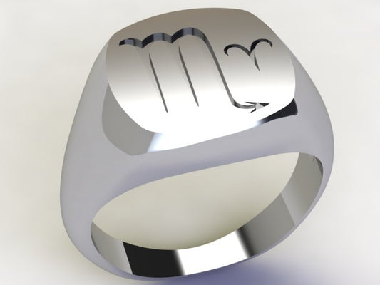 Anello Scorpione / Ariete Argento 925