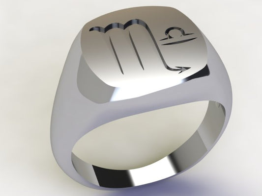 Anello Scorpione / Bilancia Argento 925