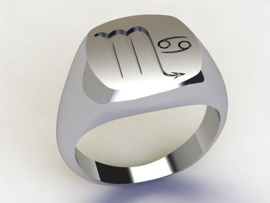 Anello Scorpione / Cancro Argento 925