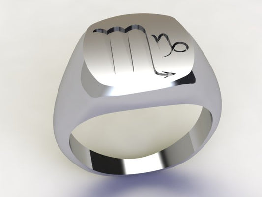 Anello Scorpione / Capricorno Argento 925