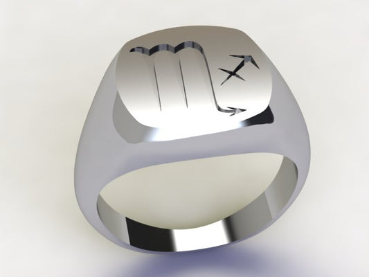 Anello Scorpione / Sagittario Argento 925