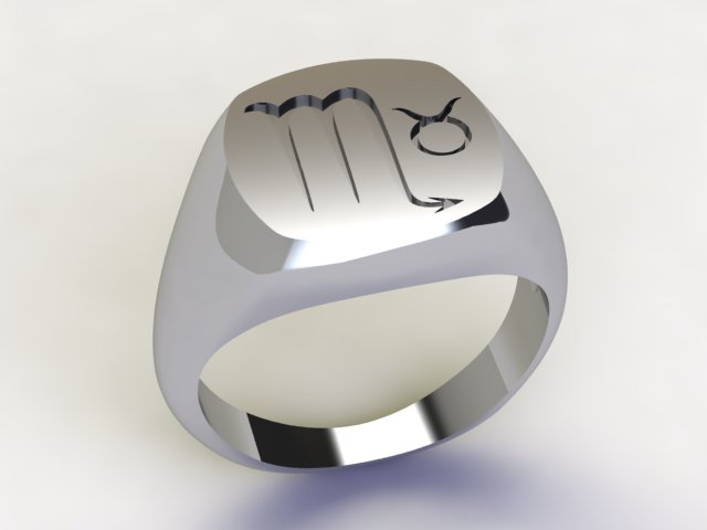 Anello Scorpione / Toro Argento 925