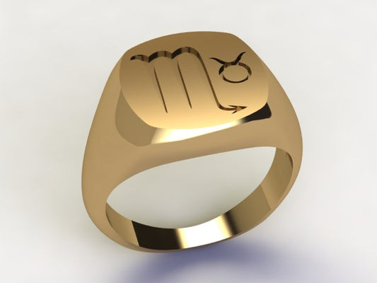 Anello Scorpione / Toro Oro 9k