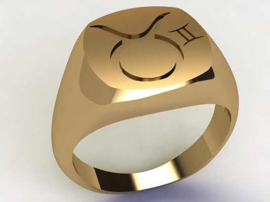 Anello Toro / Gemelli Oro 9k