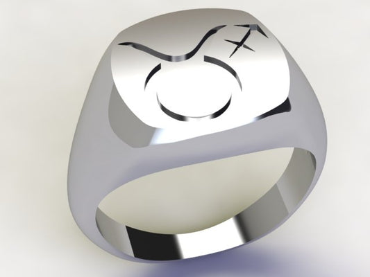 Anello Toro / Sagittario Argento 925