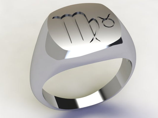 Anello Vergine / Toro Argento 925